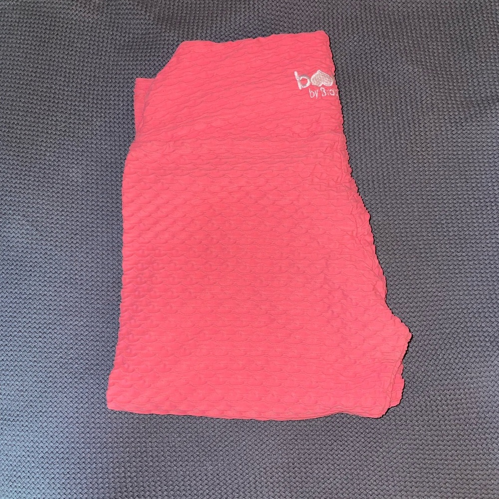 Coral Reef Cropped Croco BBB leggings